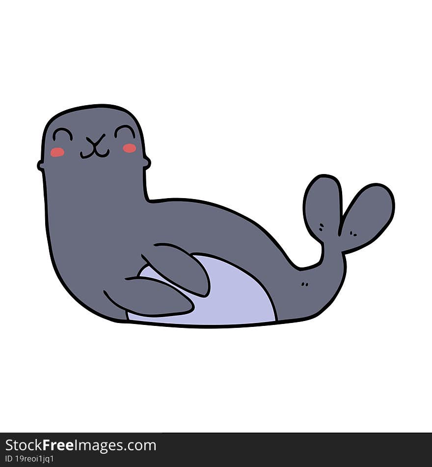 cartoon seal