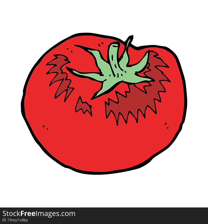 cartoon tomato