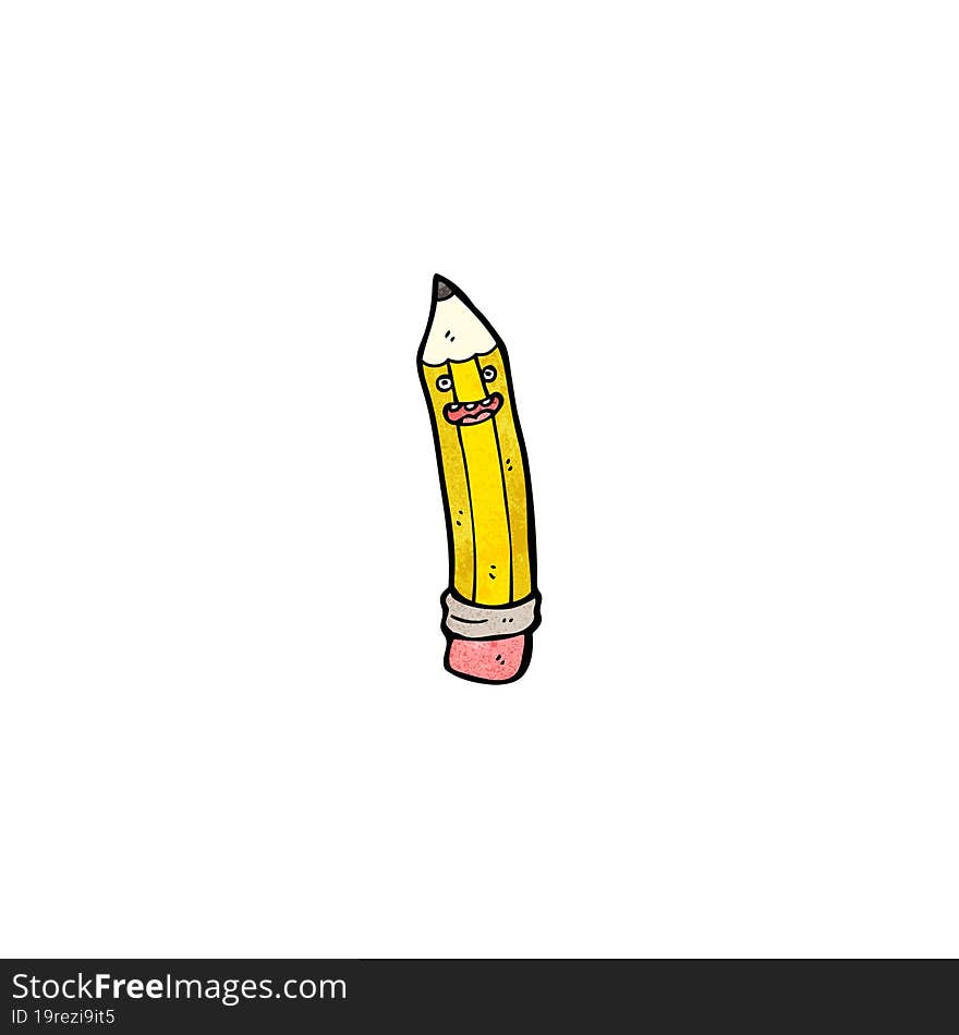 cartoon pencil