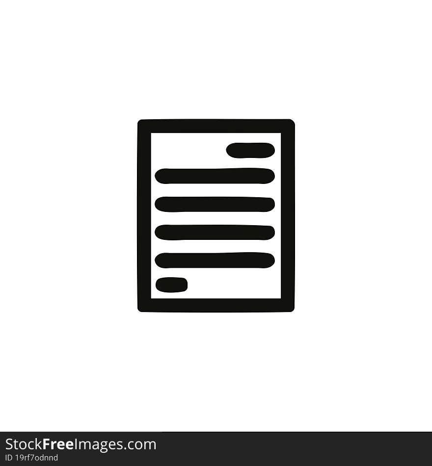 official document icon