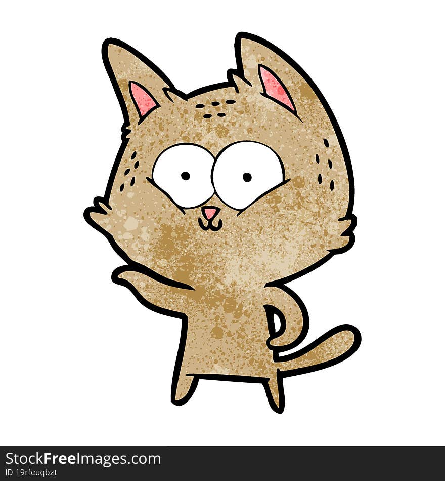 cartoon cat. cartoon cat