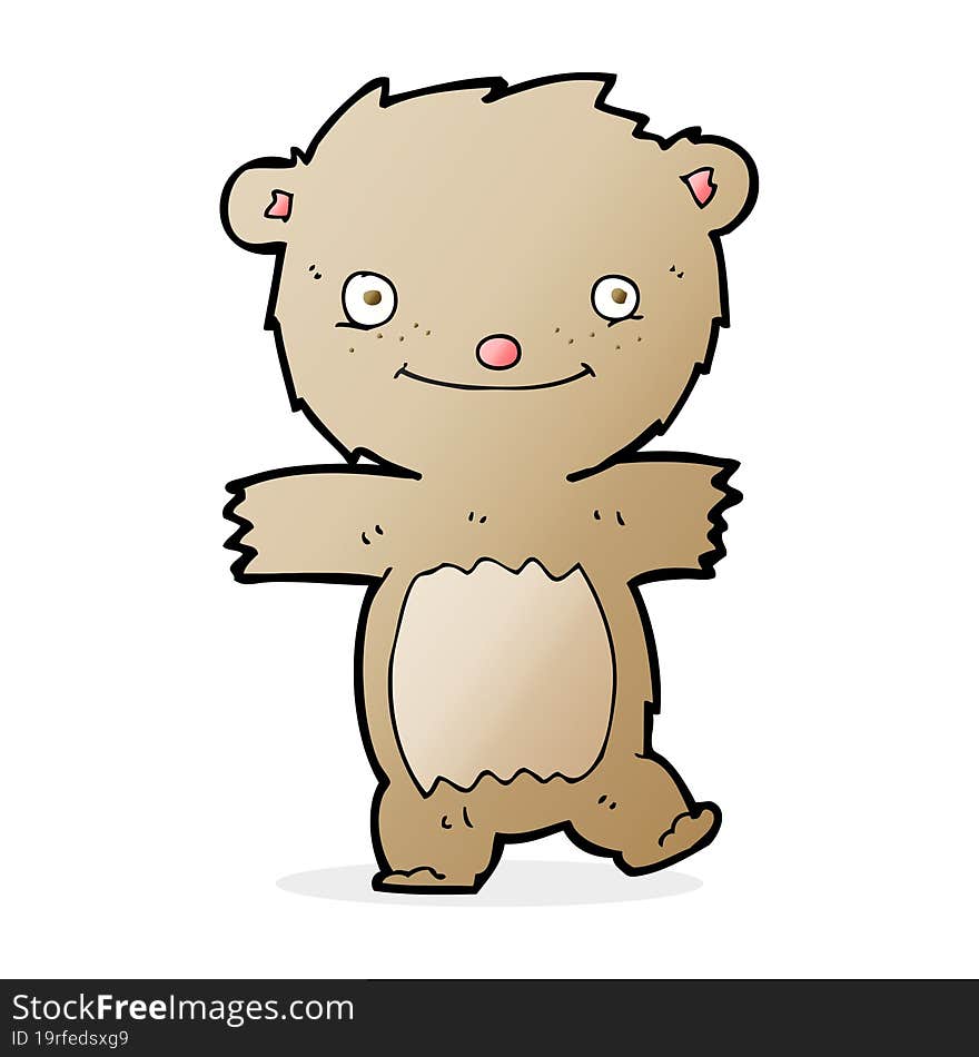 cartoon teddy bear