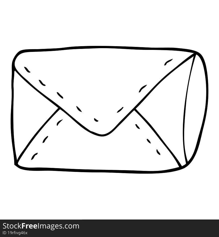 cartoon envelope