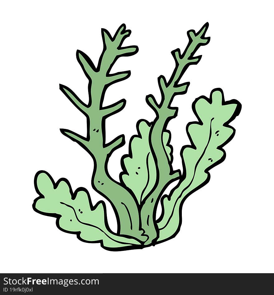 cartoon seaweed