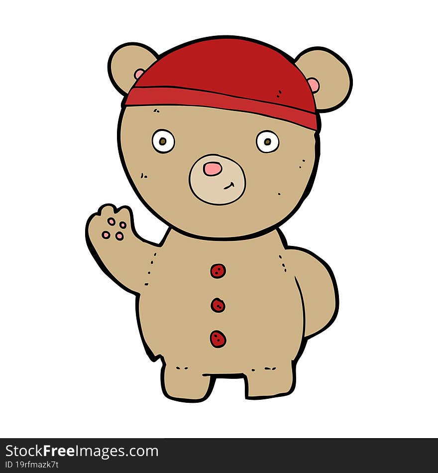 cartoon teddy bear