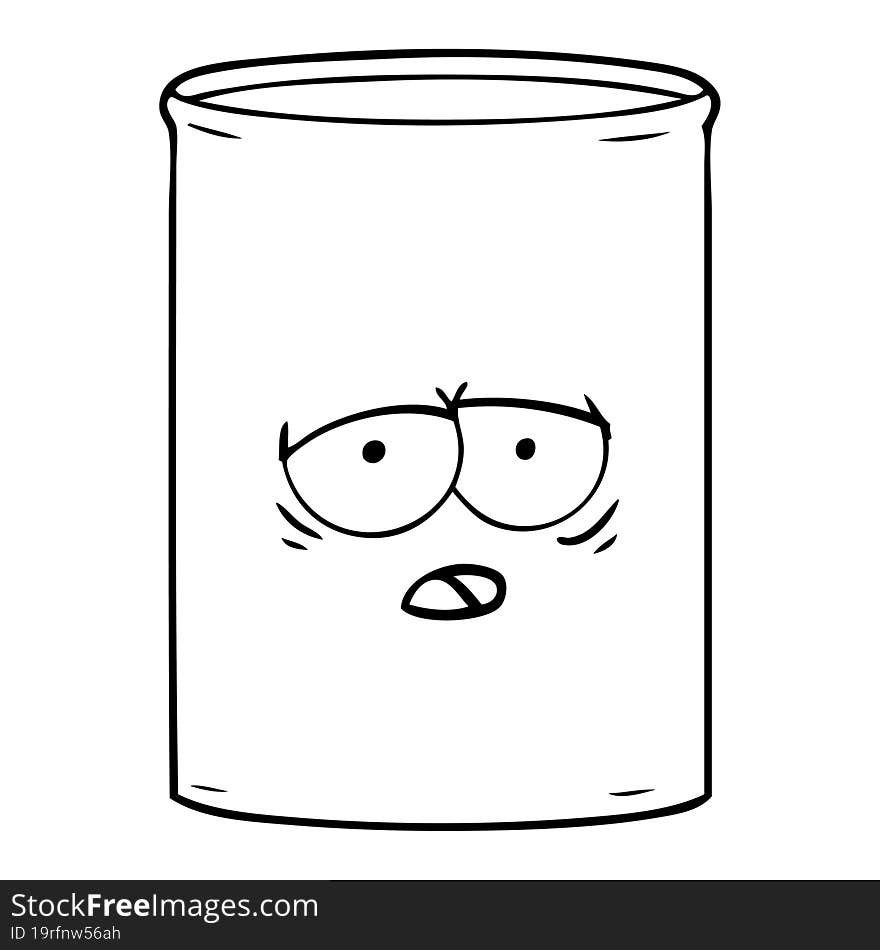 cartoon oil drum. cartoon oil drum