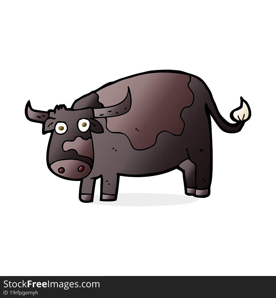 cartoon cow