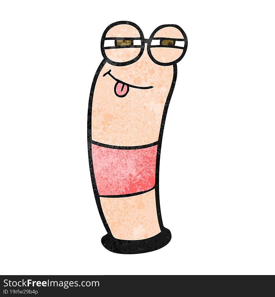 texture cartoon worm