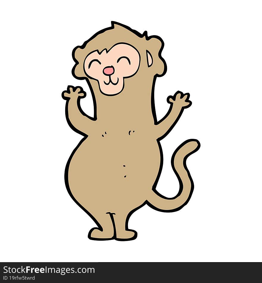 cartoon monkey