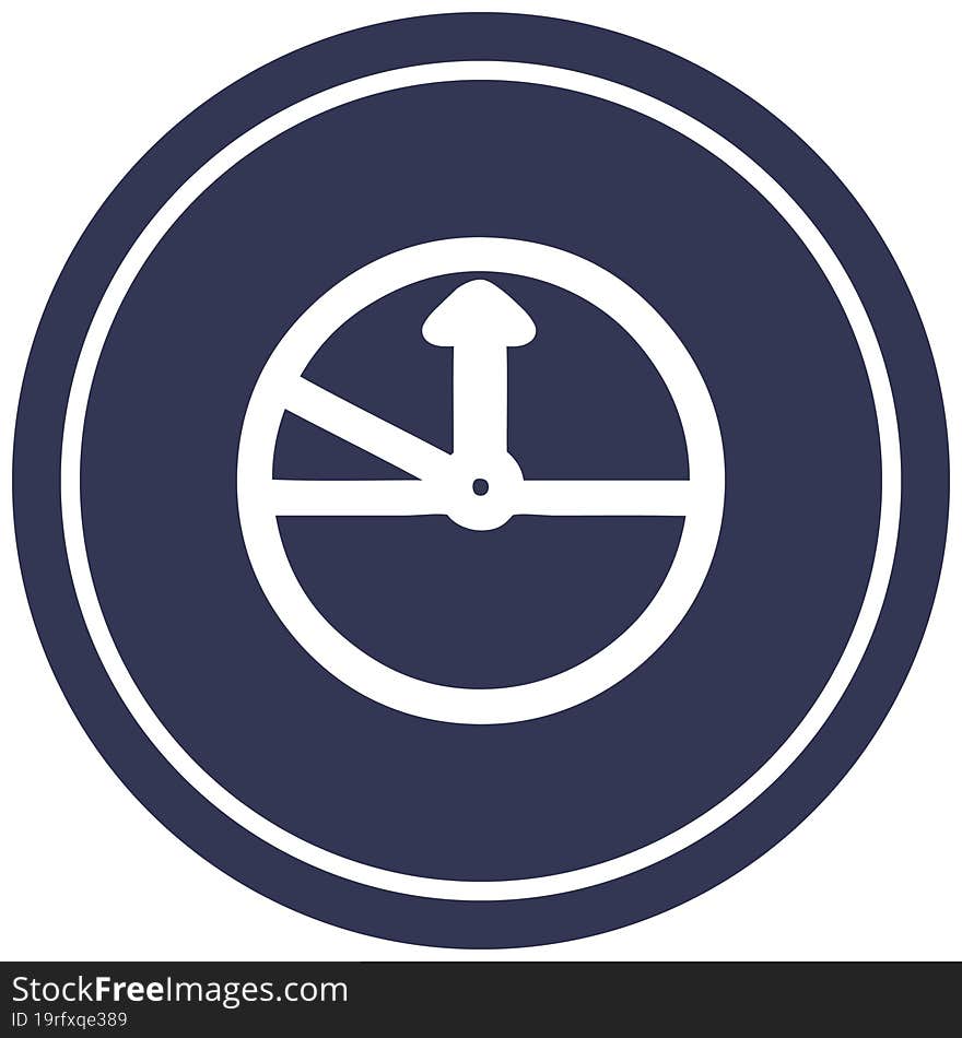 Speedometer Circular Icon