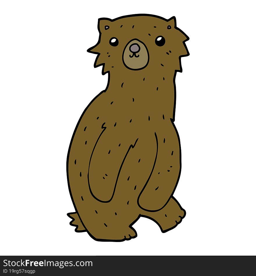 cartoon bear