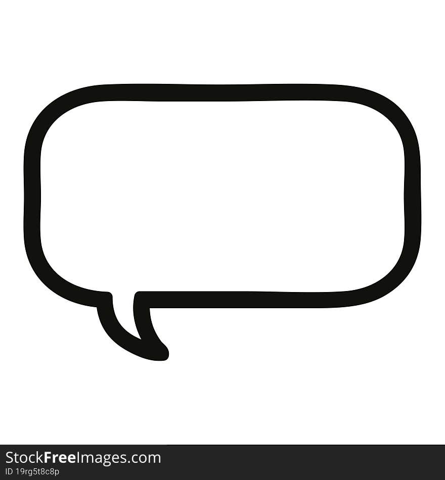 speech bubble icon symbol