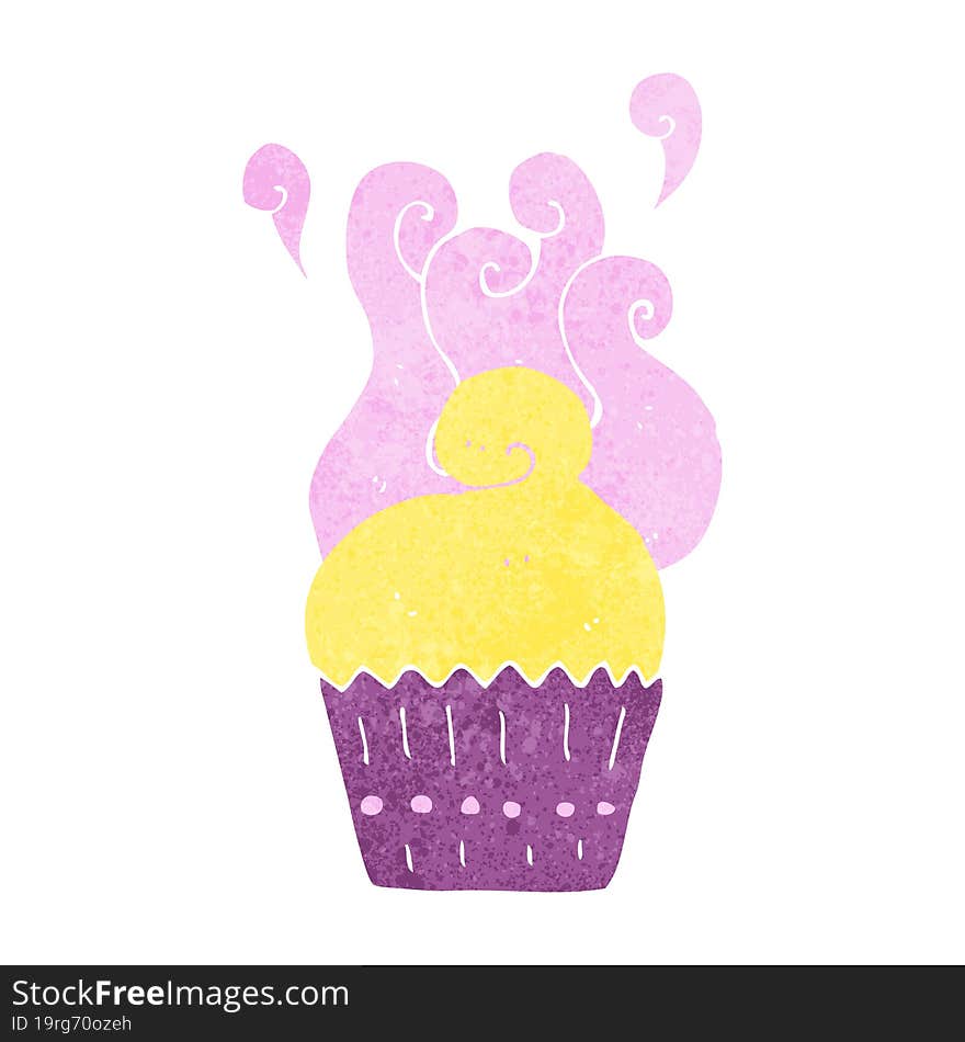 cartoon cupcake