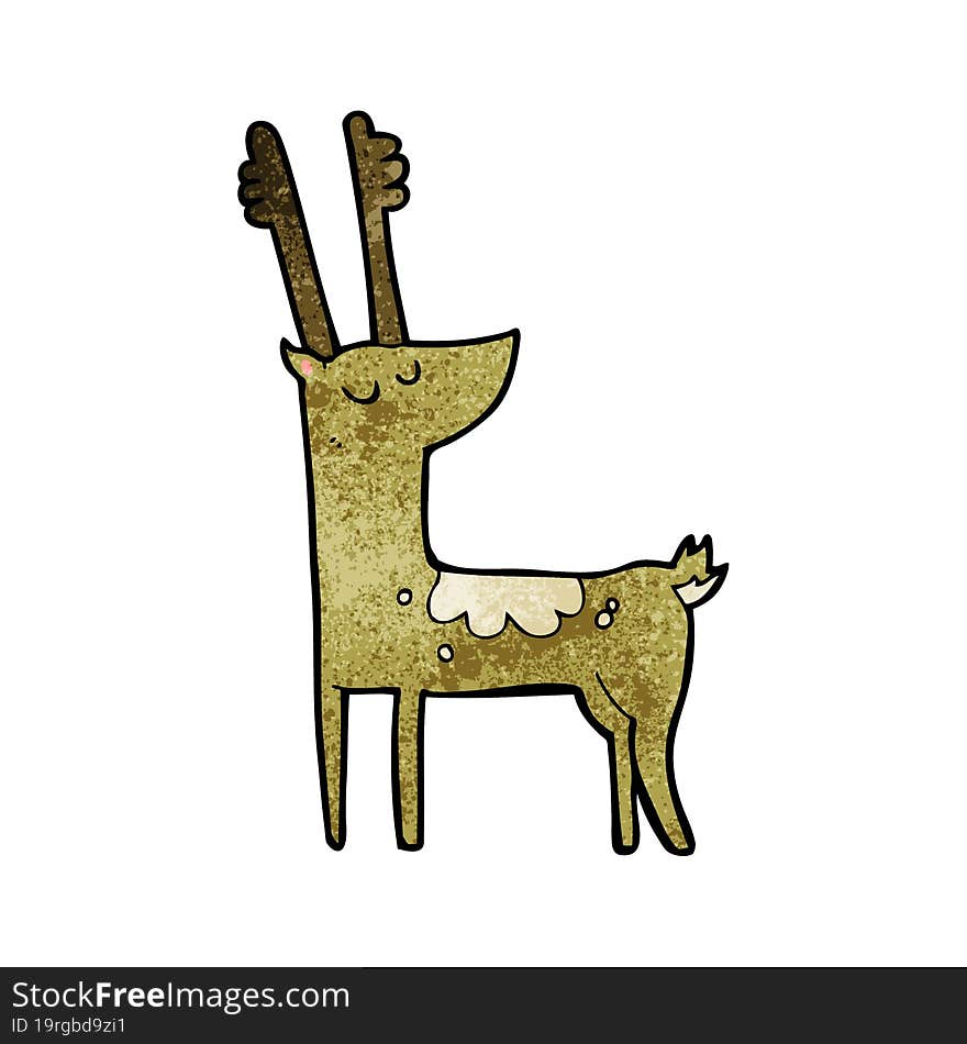 cartoon deer