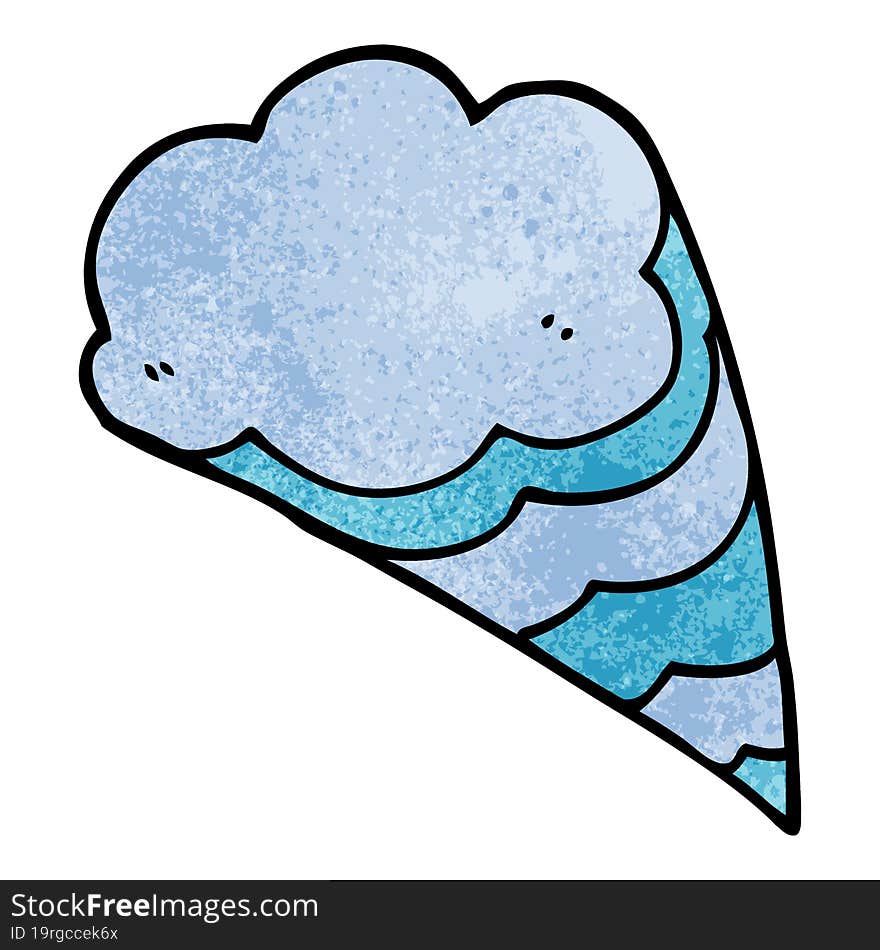 Cartoon Doodle Decorative Cloud Element