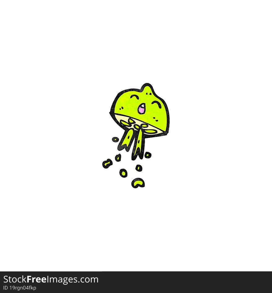 Cartoon Squirting Lime