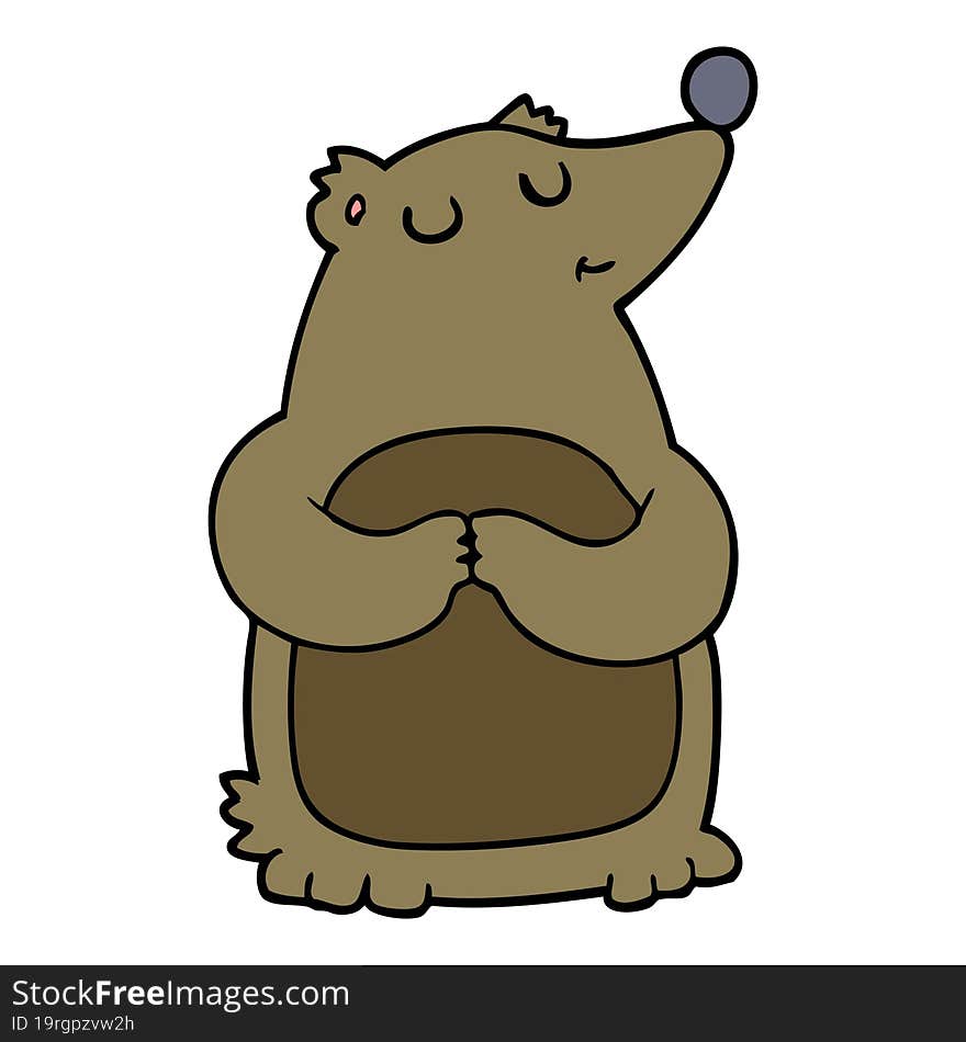 cartoon bear