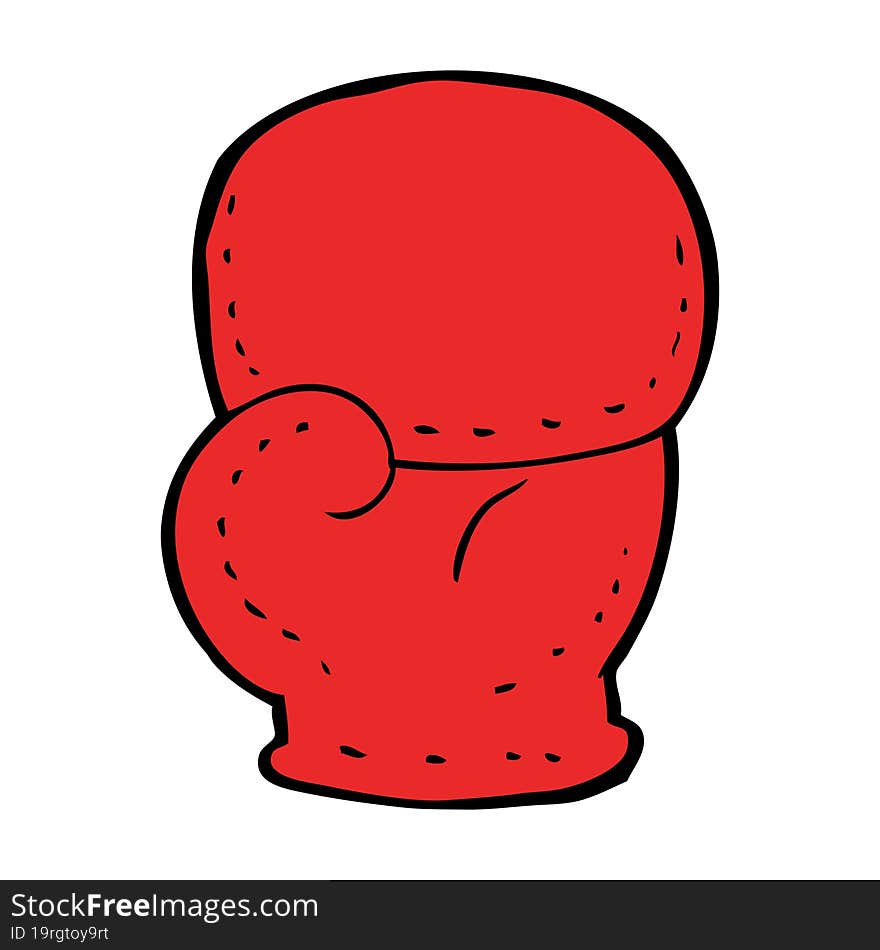 cartoon boxing glove