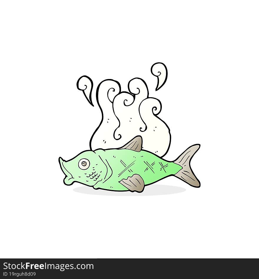 Cartoon Smelly Fish