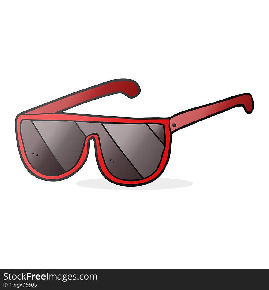 cartoon sunglasses