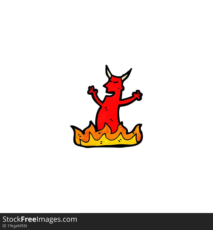 cartoon devil