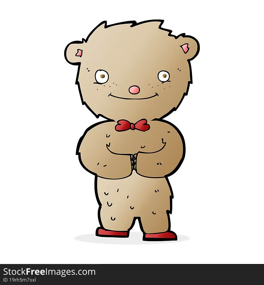 cartoon teddy bear