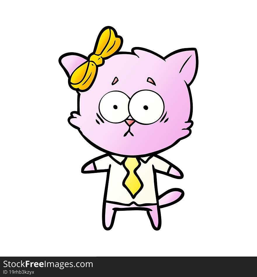 cartoon cat. cartoon cat