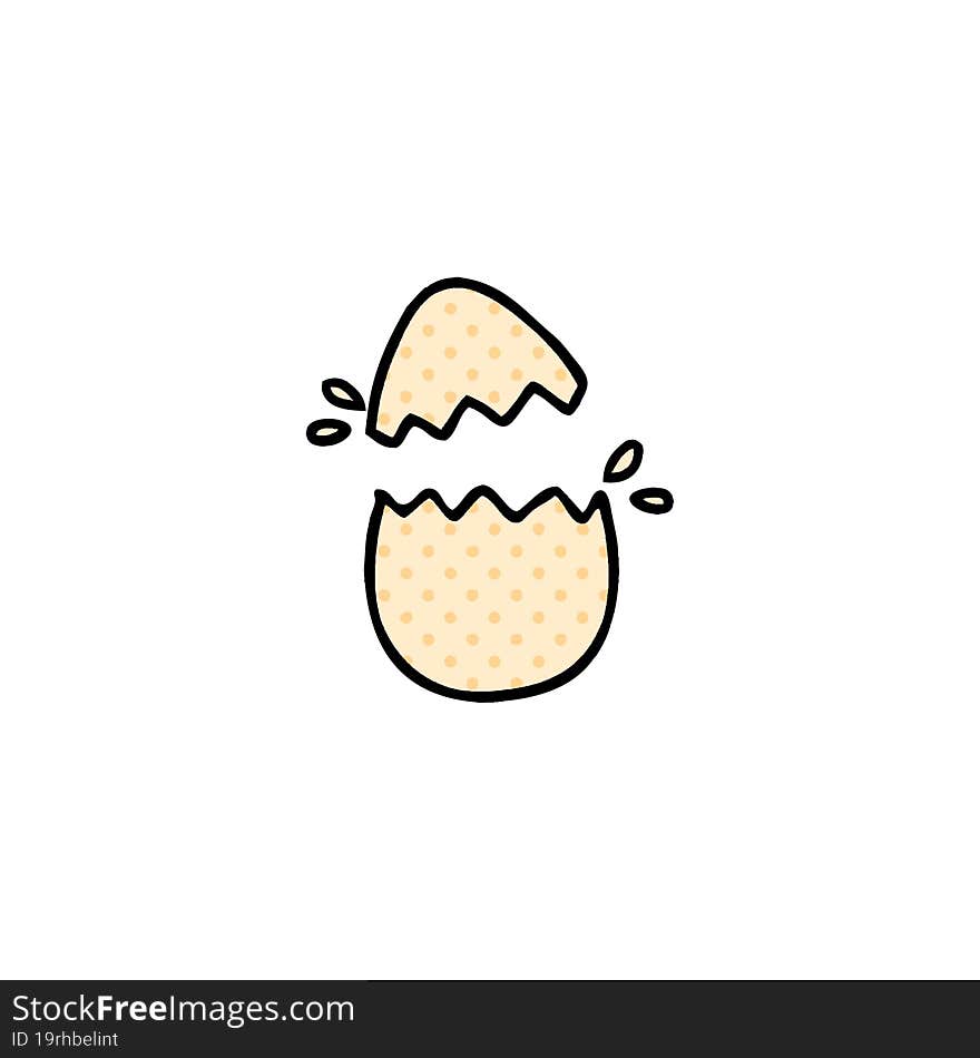 hatching egg cartoon. hatching egg cartoon