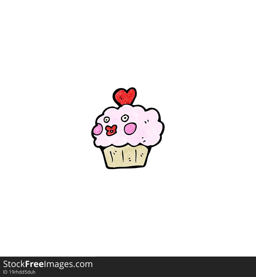 cupcake cartoon