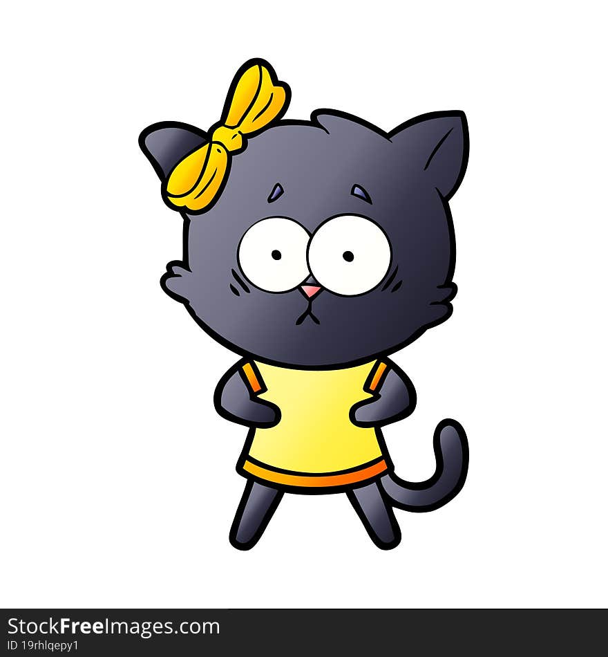 cartoon cat. cartoon cat