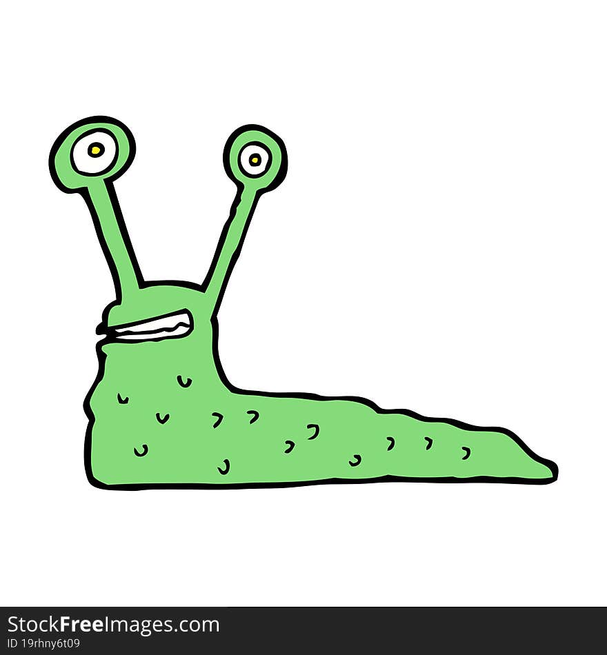 Cartoon Slug