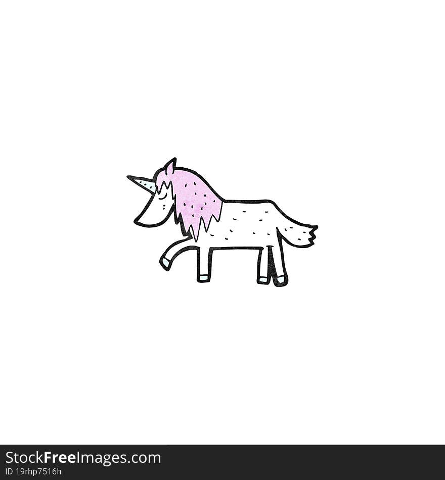 cartoon unicorn