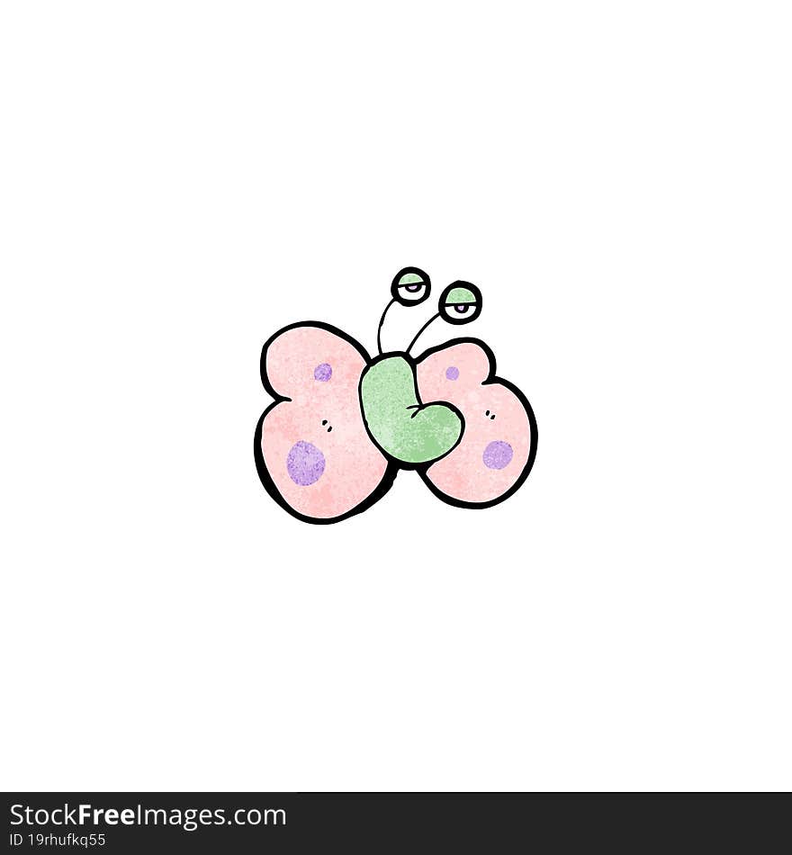 cartoon butterfly