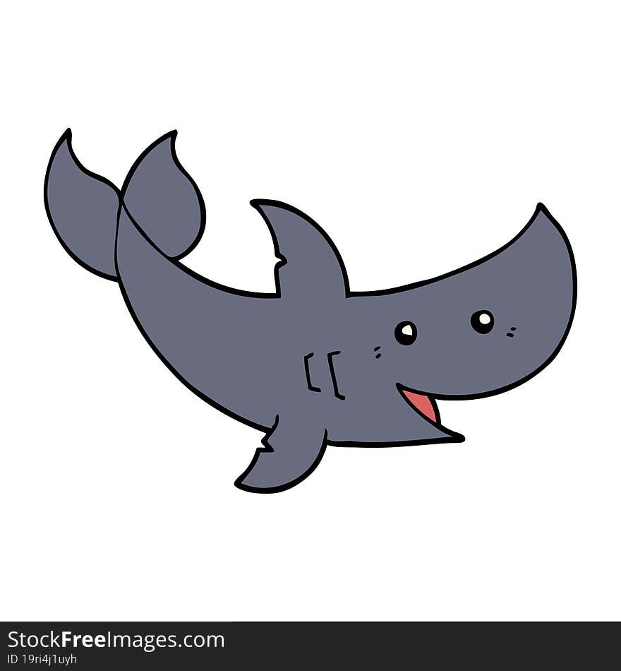 cartoon shark