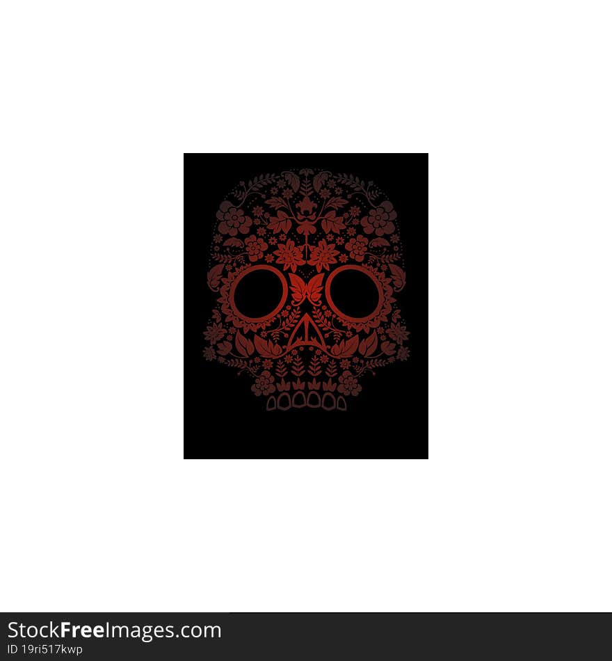 Day Of The Dead Skull