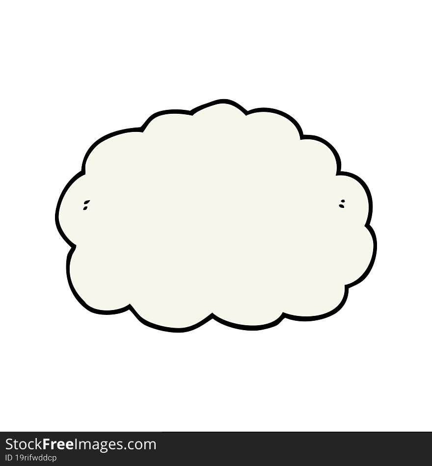 cartoon cloud