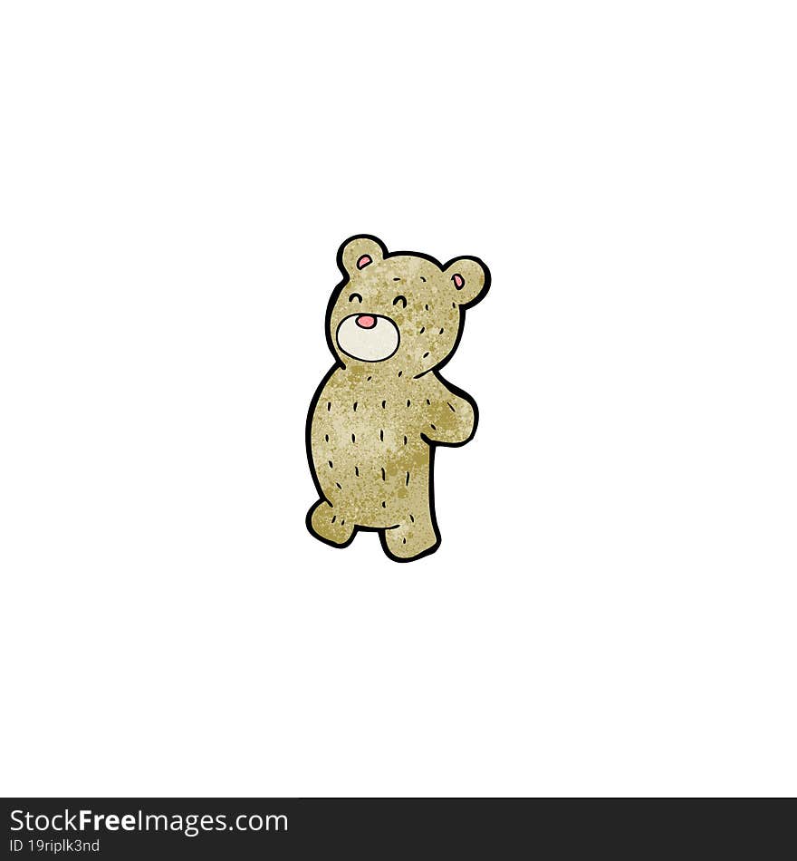 cartoon cute teddy bear