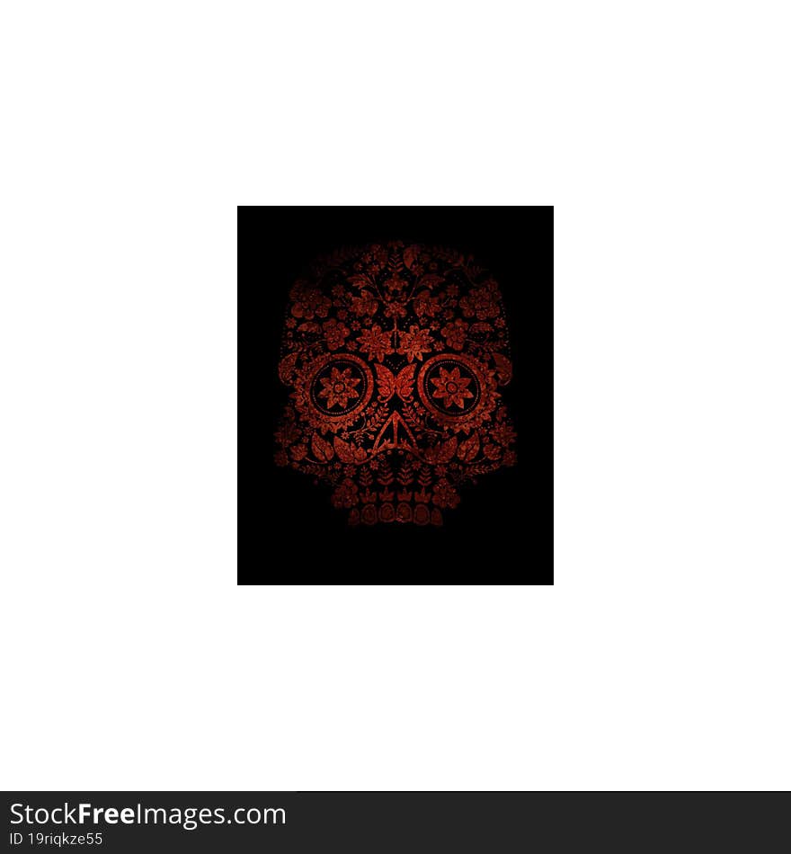 Day Of The Dead Skull