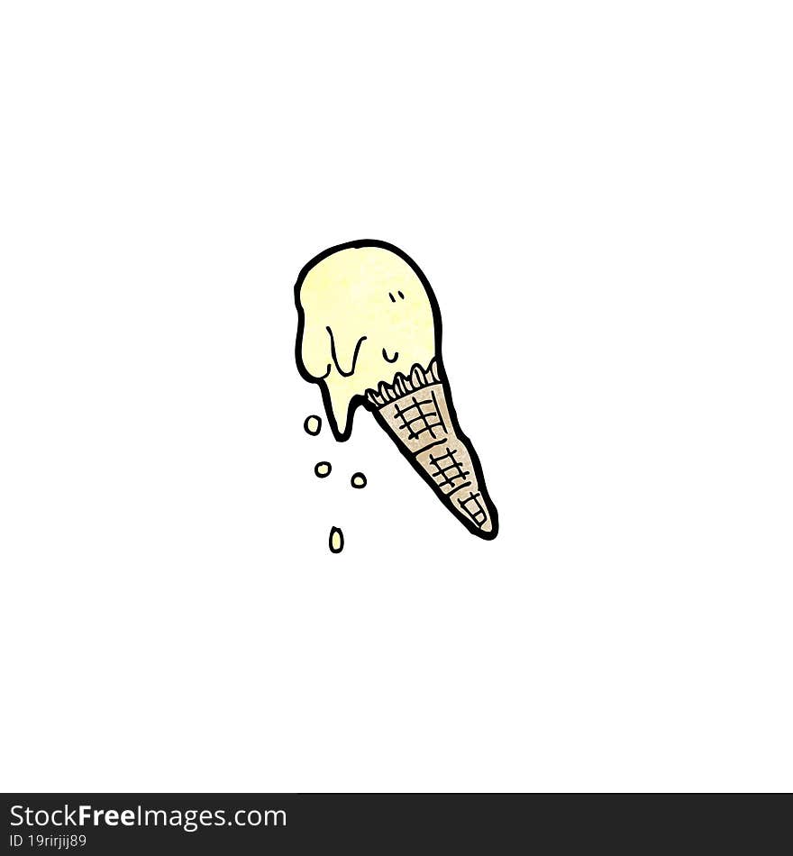 cartoon ice cream