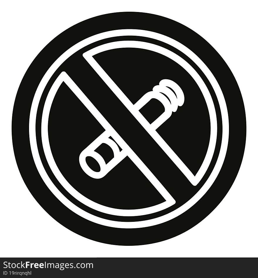 no smoking icon symbol