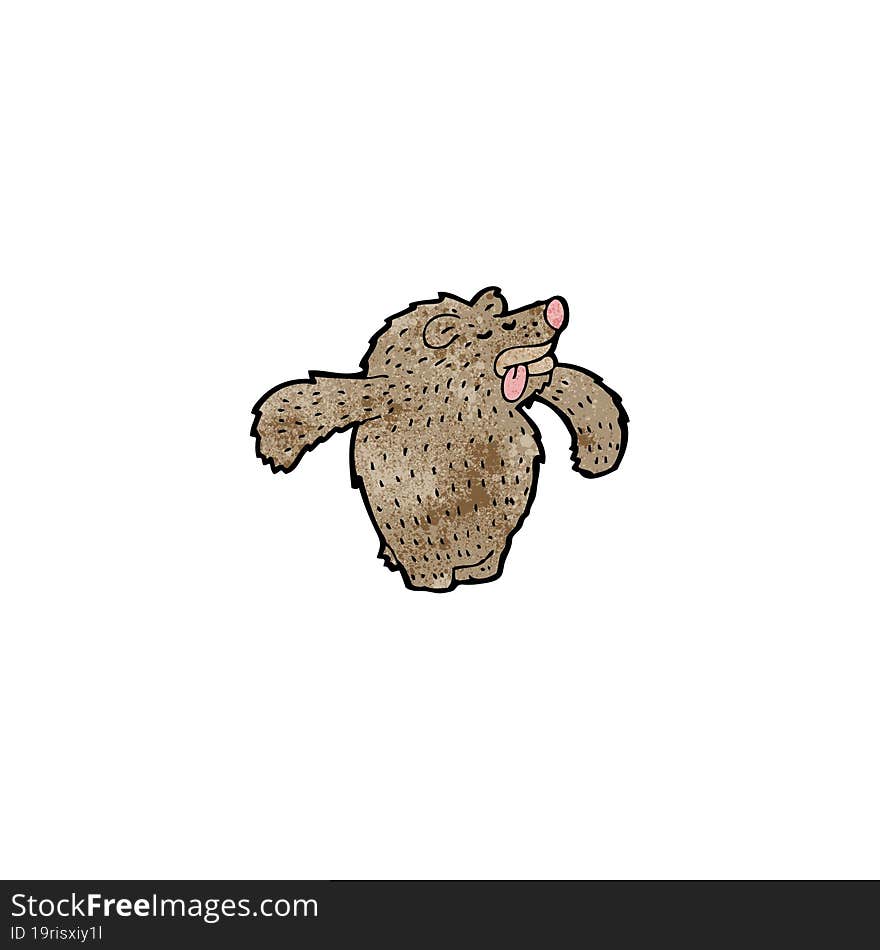 cartoon bear