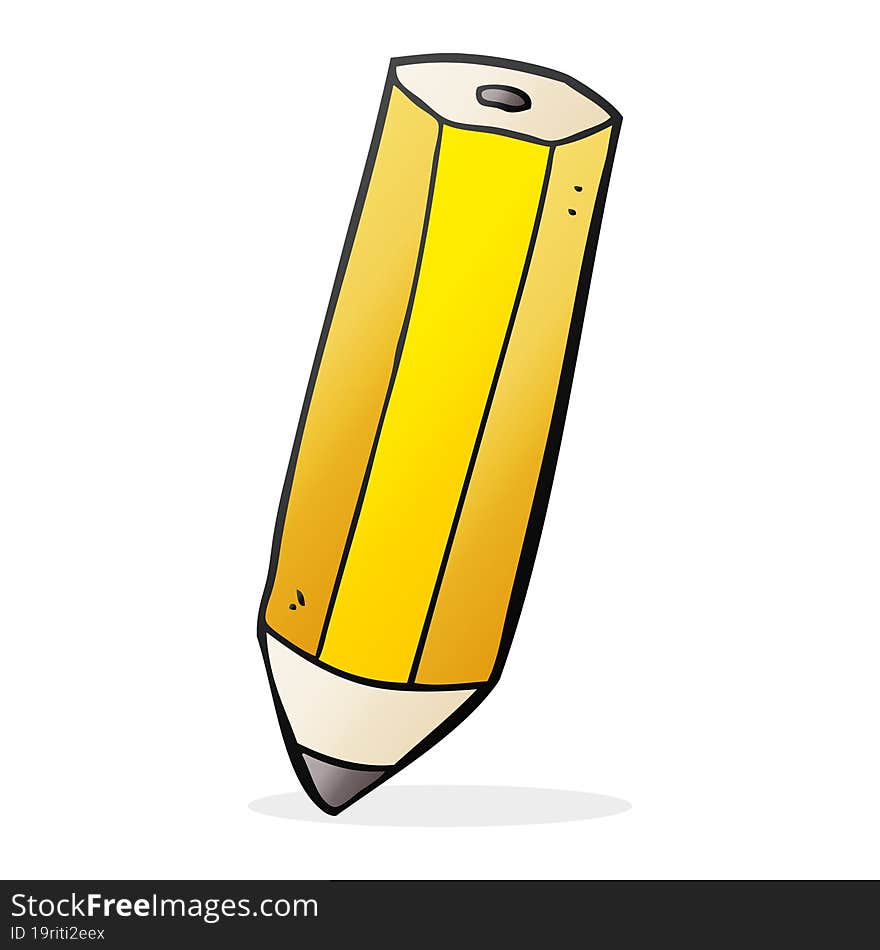 cartoon pencil