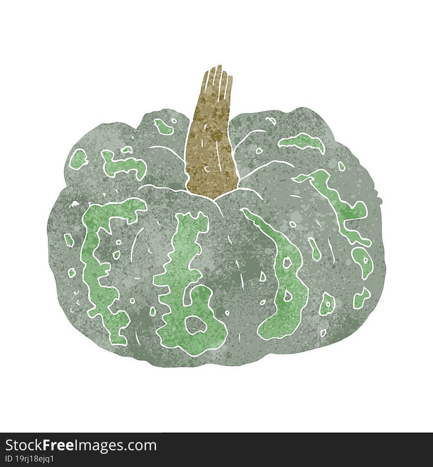 retro cartoon squash