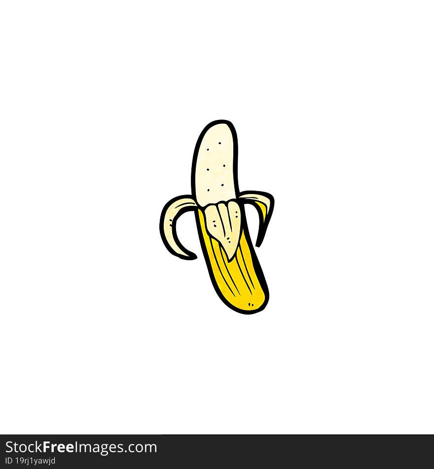 cartoon banana