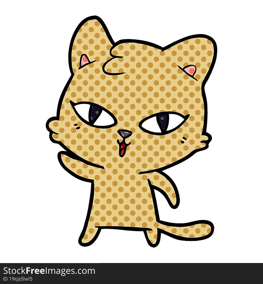 cartoon cat. cartoon cat