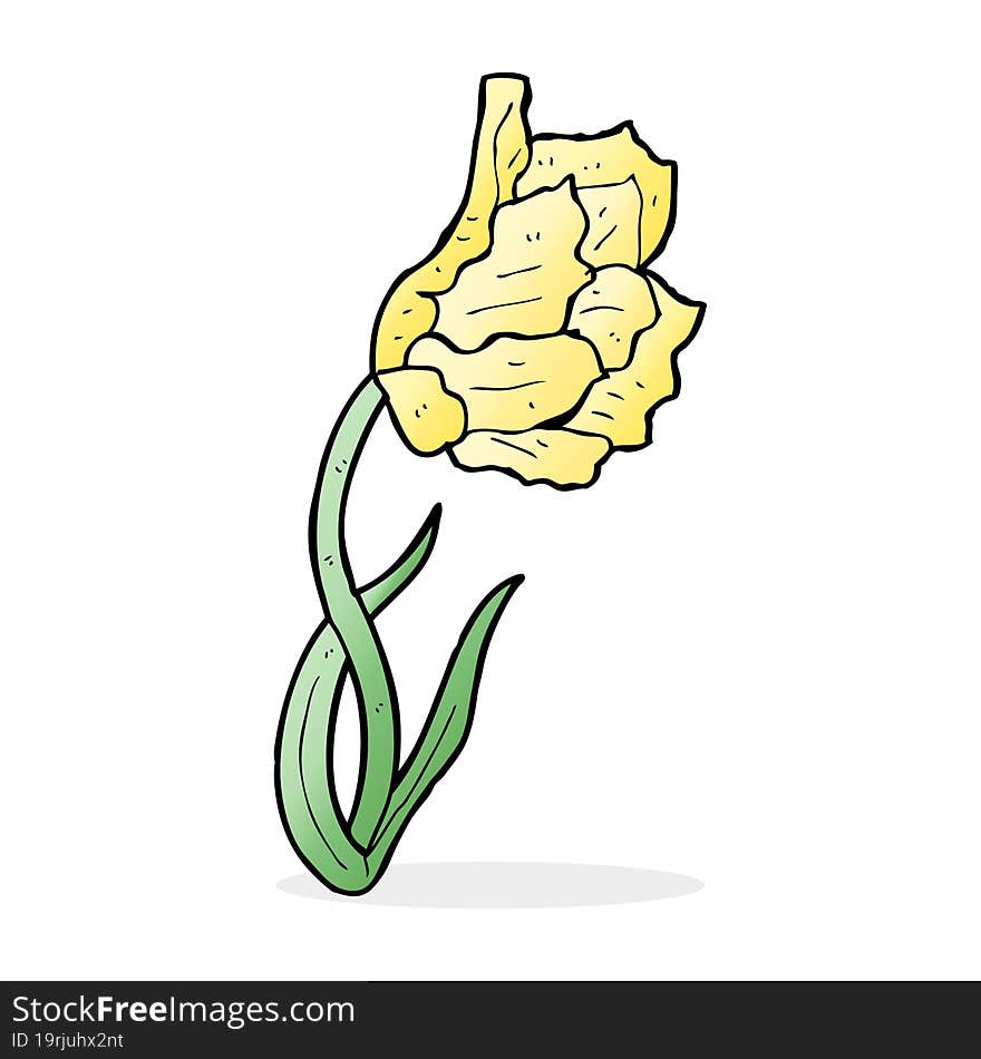 cartoon flower