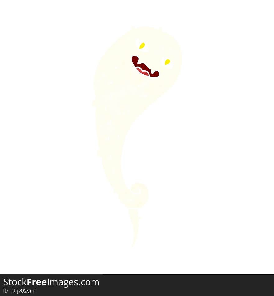 cartoon spooky ghost