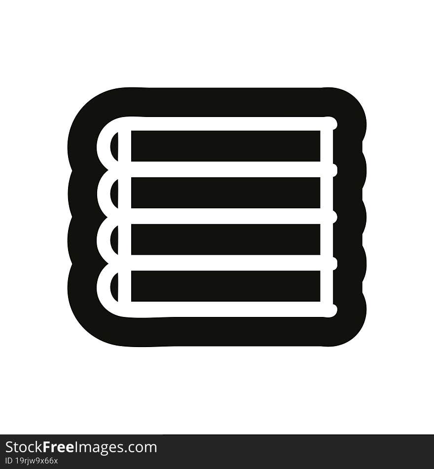 stack of books icon