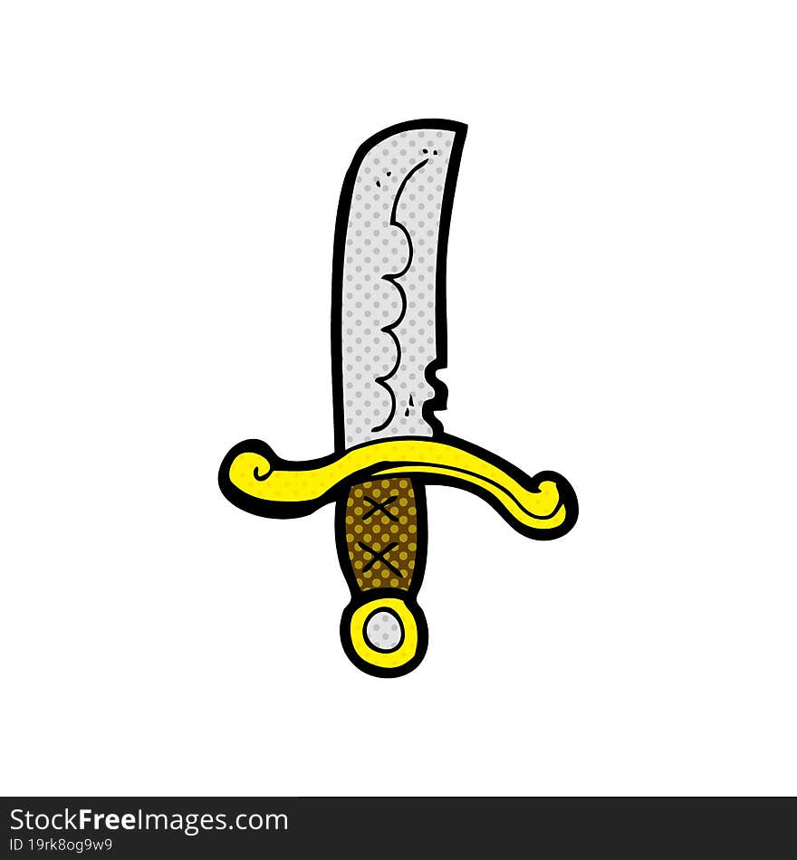 cartoon sword