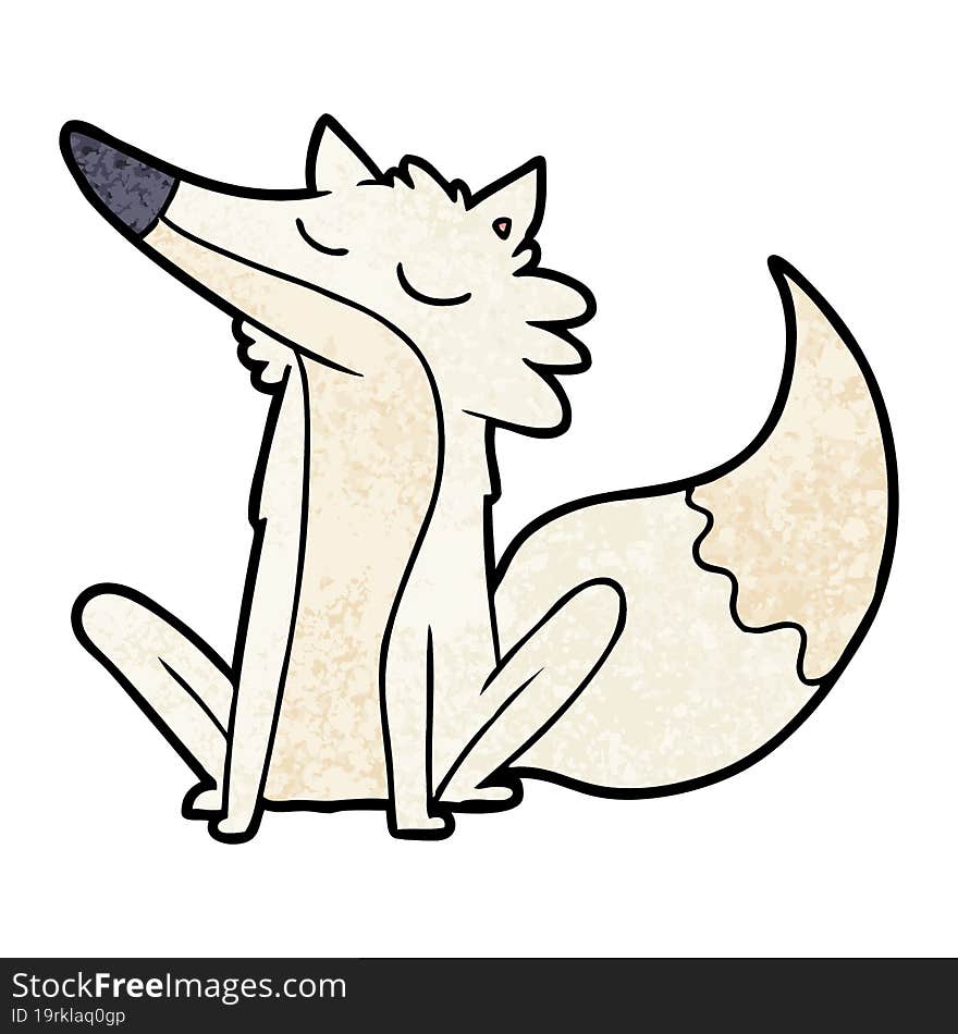 cartoon wolf. cartoon wolf